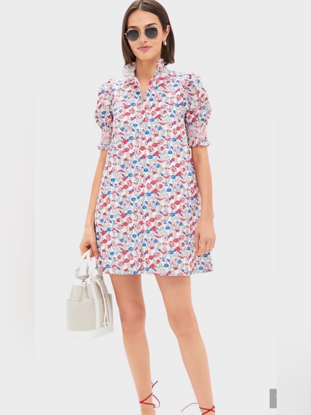 Tuckernuck Hyacinth House Mini Lou Lou Shirt Dress. Pit-pit 19 (mix52))